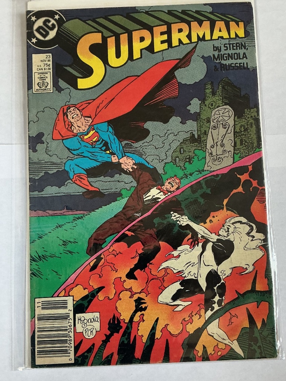 Superman Comic #23 Nov 88